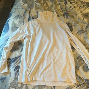 Women’s white turtle neck